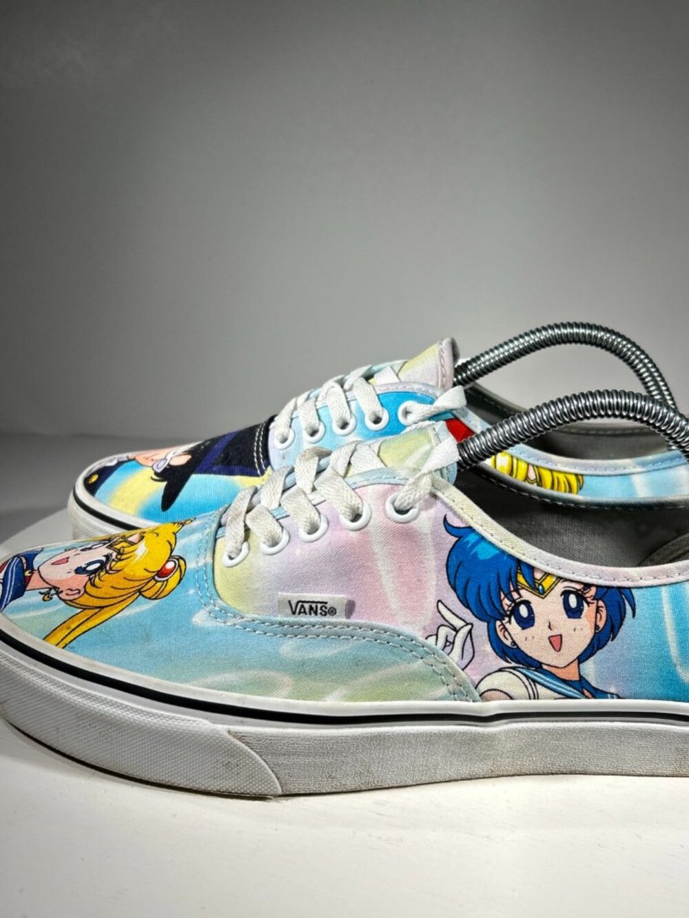 Vans x Sailor Moon Collab Canvas Shoes Sneakers Mens 9.5 / Womens 11 Lace Up Low